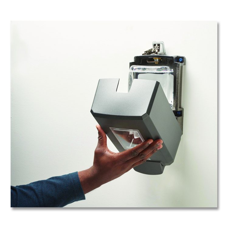 CS4 All-Weather HEALTHY SOAP Dispensing System, 1,250 mL, 6.87 x 4.85 x 11.74, Graphite