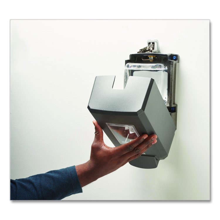 CS4 All-Weather Hand Sanitizer Dispensing System, 1,200 mL, 6.87 x 4.85 x 11.74, Graphite