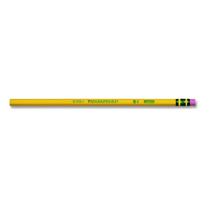 Pencils, B (#1), Black Lead, Yellow Barrel, Dozen