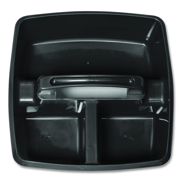 Small Caddy, 9.25 x 9.25 x 12, Black, 6/Pack