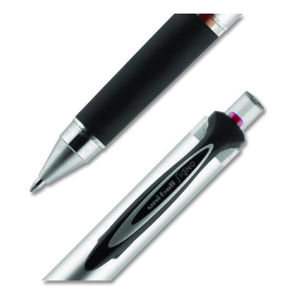 207 Impact RT Gel Pen, Retractable, Bold 1 mm, Red Ink, Black/Red Barrel
