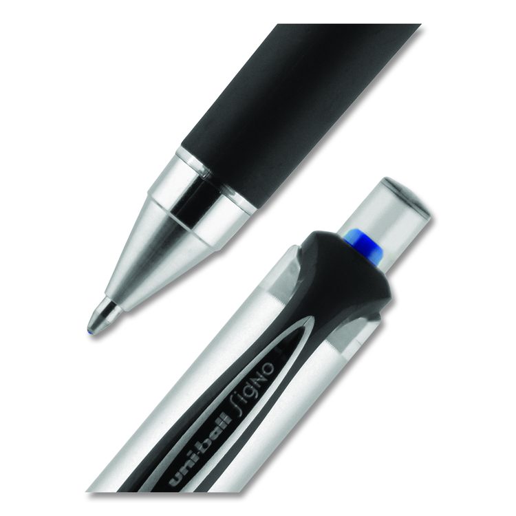 207 Impact RT Gel Retractable Pen Refills, Bold 1 mm Conical Tip, Blue Ink, 2/Pack