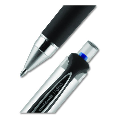 207 Impact RT Gel Retractable Pen Refills, Bold 1 mm Conical Tip, Blue Ink, 2/Pack