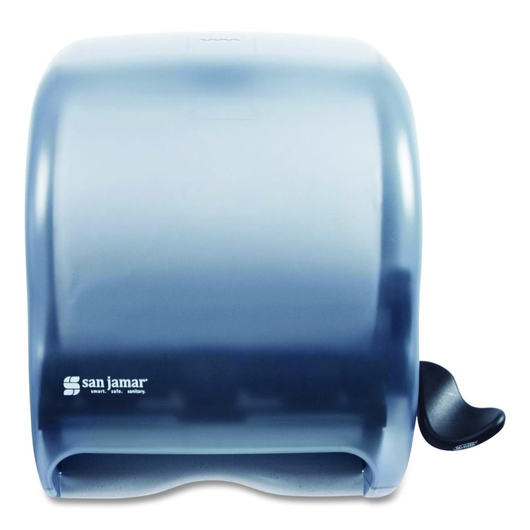 Classic Element Lever Roll Towel Dispenser, 12.5 x 8.5 x 12.75, Blue