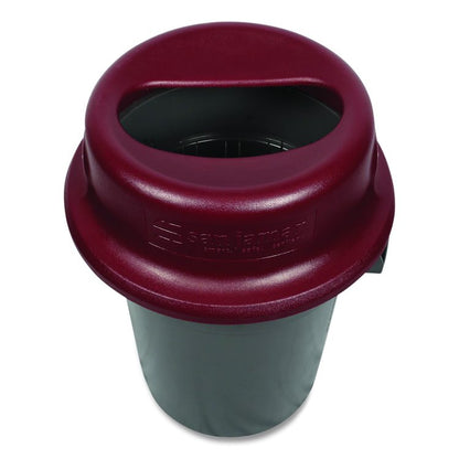 KatchAll Flatware Retriever, 44 gal Capacity, 24.63 dia x 8.13h, Burgundy