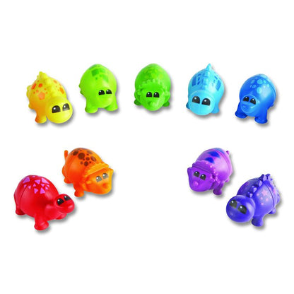 Snap-n-Learn Matching Dinos, Pre-K, 18 Pieces