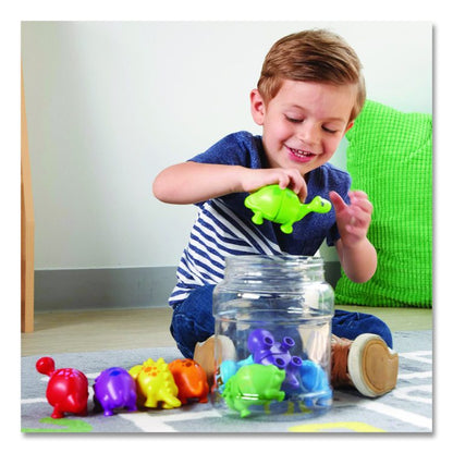 Snap-n-Learn Matching Dinos, Pre-K, 18 Pieces