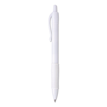 G2 Edge Premium Gel Roller Pen, Retractable, Fine 0.7 mm, Black Ink, White Barrel, Dozen