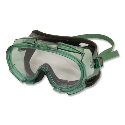 V8 Monogoggle 211 Goggle, OTG, Clear Anti-Fog Lens, Green Frame, 36/Carton