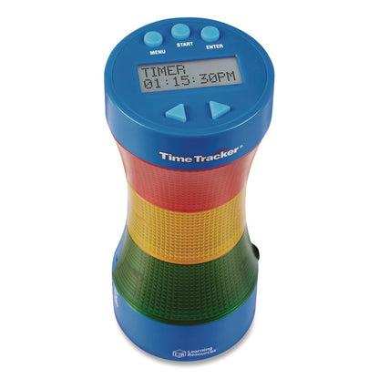 Time Tracker Visual Timer and Clock, LCD, 5.4 x 8.6 x 2.5, Assorted Colors