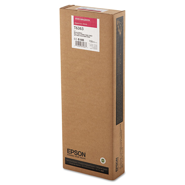 T636300 UltraChrome HDR Ink, Vivid Magenta