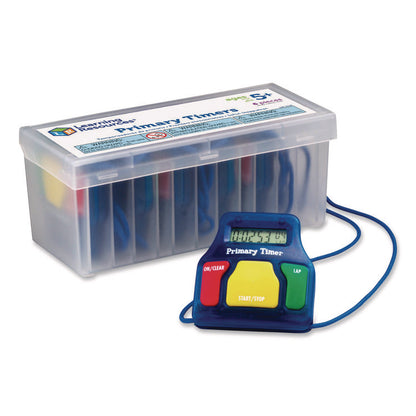 Student Timer, LCD, , Assorted Colors, 6 Timers