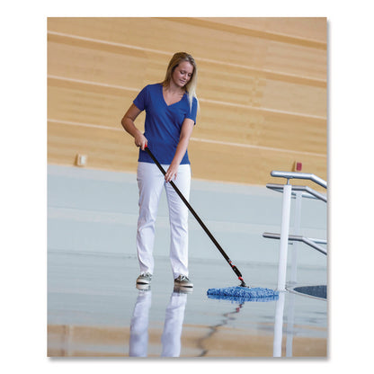 MaxiTwist Microfiber Dust Mops, Microfiber, 36" x 5", Blue
