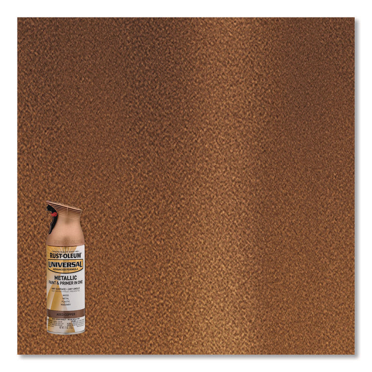 Universal Premium Spray Paint, Aged Copper, 12 oz Aerosol Can