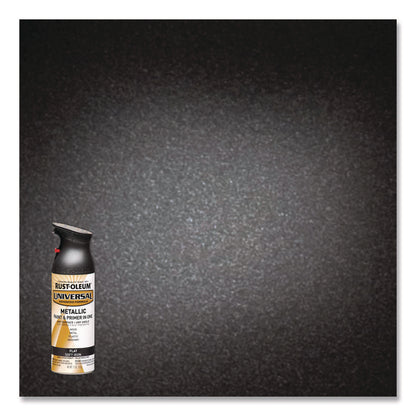 Universal Premium Spray Paint, Flat Iron, 12 oz Aerosol Can