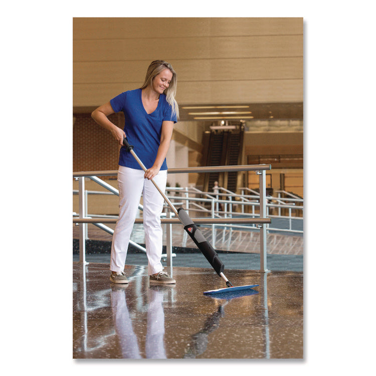 MaxiPlus All-in-One Cleaning System, 60" Metallic/Black Aluminum Handle
