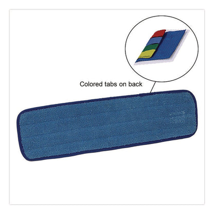 MaxiPlus Microfiber Pads, 18", Blue