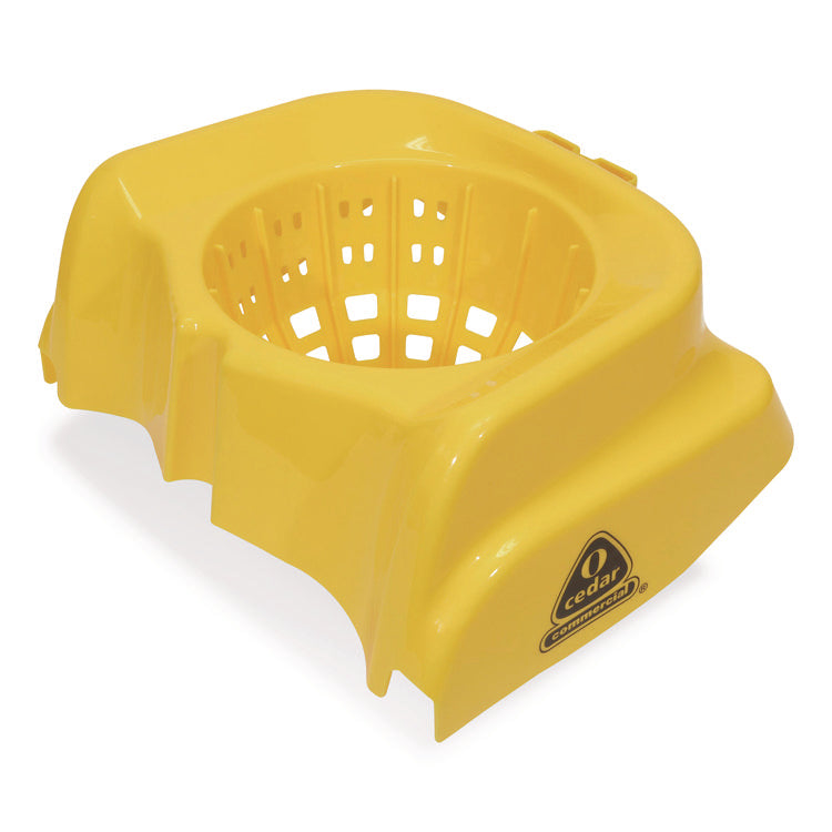 MaxiRough Institutional Mop Bucket and Wringer, 32 to 35 qt, Yellow