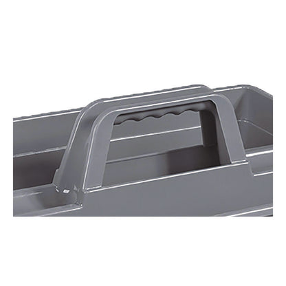 MaxiRough Maid Caddies, Two Compartments, 12 x 7, Gray