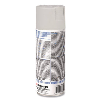 Painter's Touch 2X Ultra Cover Spray Paint, Ultra Matte Gray, 12 oz Aerosol Can, 6/Carton