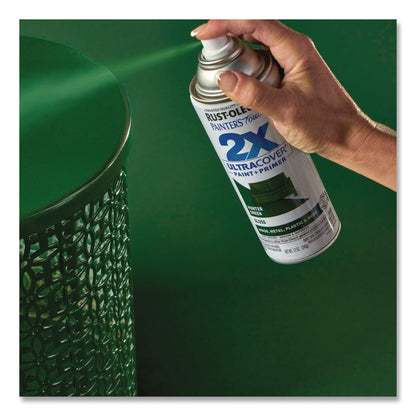 Painter's Touch 2X Ultra Cover Spray Paint, Gloss Hunter Green, 12 oz Aerosol Can