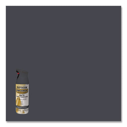 Universal Premium Spray Paint, Matte Slate Blue, 12 oz Aerosol Can