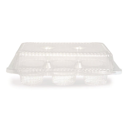 Bakery Containers, Muffin/Cupcake, 7.25 x 9.88 x 3.13, Clear, 250/Carton