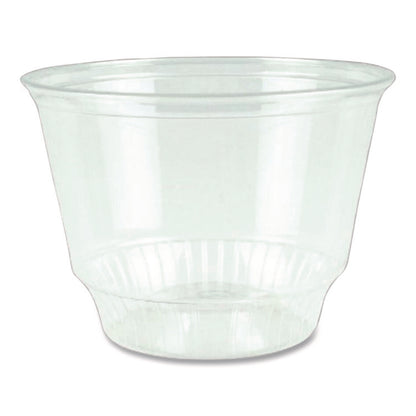 Plastic Cold Cups, Sundae, 8 oz, Clear, 1,000/Carton