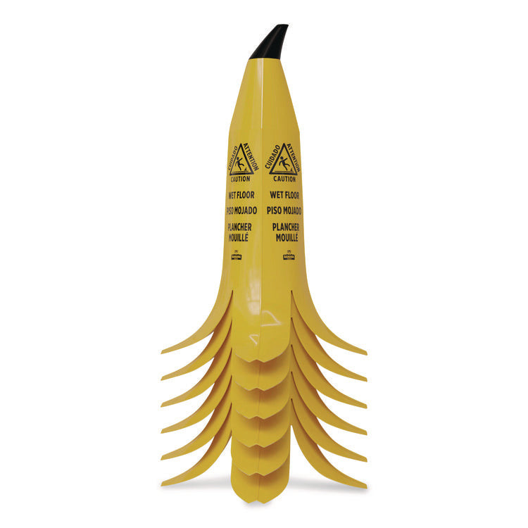 Banana Safety Sign, 13 x 12 x 24, Yellow/Black