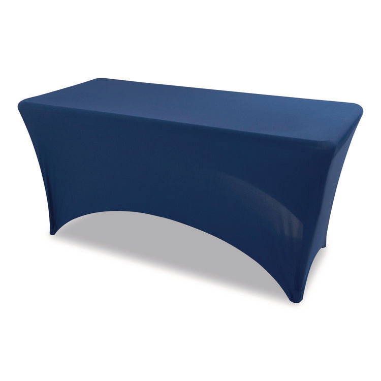 iGear Fabric Table Cover, Polyester/Spandex, 30 "x 72", Blue
