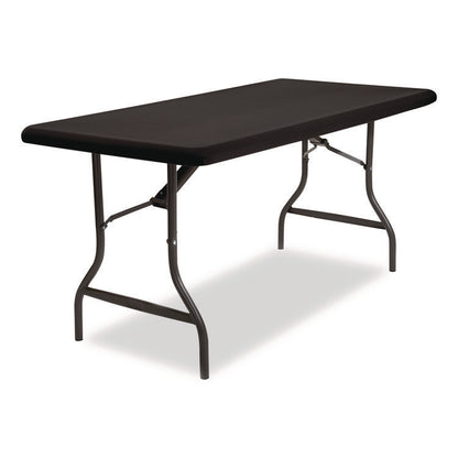 iGear Fabric Table Top Cap Cover, Polyester/Spandex, 30" x 72", Black