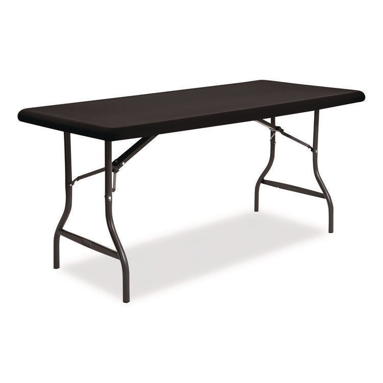 iGear Fabric Table Top Cap Cover, Polyester/Spandex, 30" x 72", Black