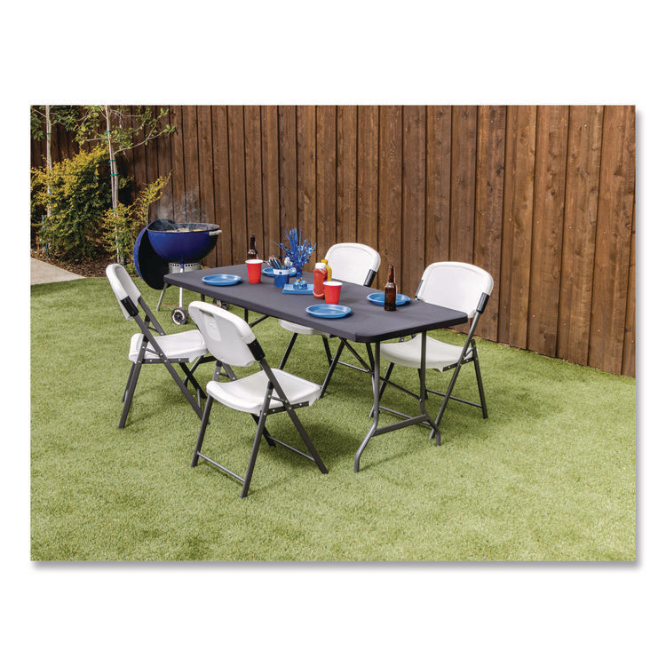 iGear Fabric Table Top Cap Cover, Polyester/Spandex, 30" x 72", Black