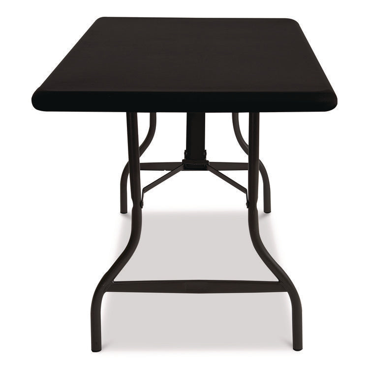 iGear Fabric Table Top Cap Cover, Polyester/Spandex, 30" x 96", Black