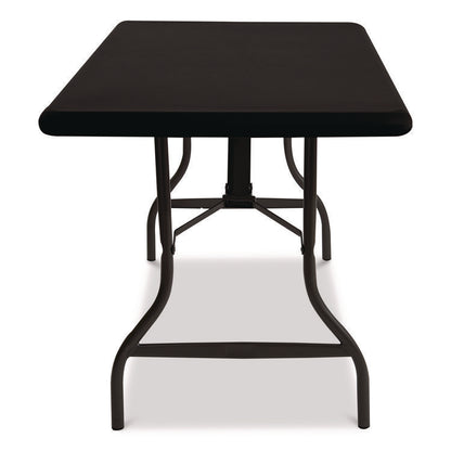 iGear Fabric Table Top Cap Cover, Polyester/Spandex, 30" x 96", Black