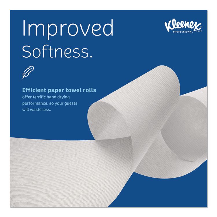 Universal Hard Roll Paper Towels with Premium Absorbency Pockets, 1-Ply, 8" x 425 ft, 1.5" Core, White, 12 Rolls/Carton