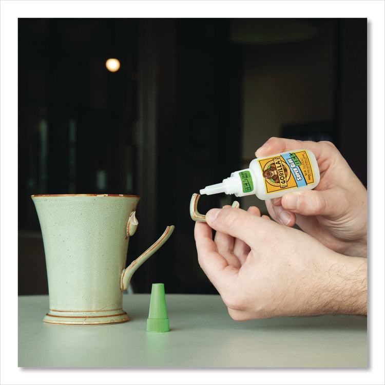 Super Glue Gel, 0.53 oz, Dries Clear