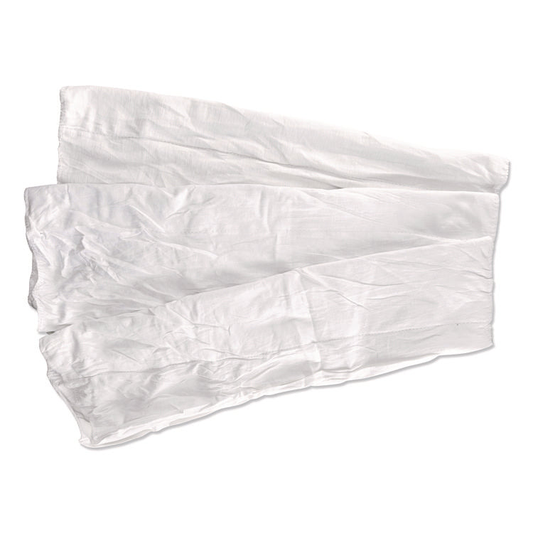 Knit Baby Diaper Rags, 2-Ply, 15 x 18, White, 25 lb/Carton