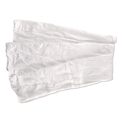 Knit Baby Diaper Rags, 2-Ply, 15 x 18, White, 25 lb/Carton