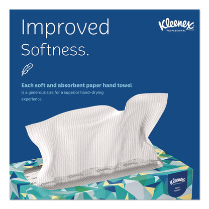 Hand Towels, POP-UP Box, Cloth, 1-Ply, 9 x 10.5, Unscented, White, 120/Box