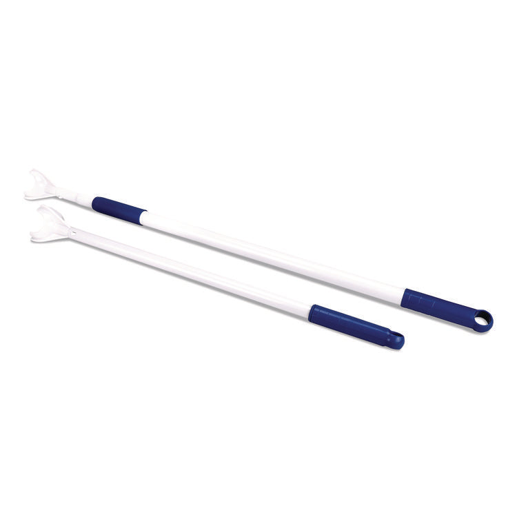 Sphergo Telescoping Pole, 3.16 ft to 5.16 ft, White/Blue