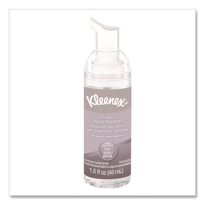 Alcohol-Free Foam Hand Sanitizer, 1.5 oz Pump Bottle, Unscented