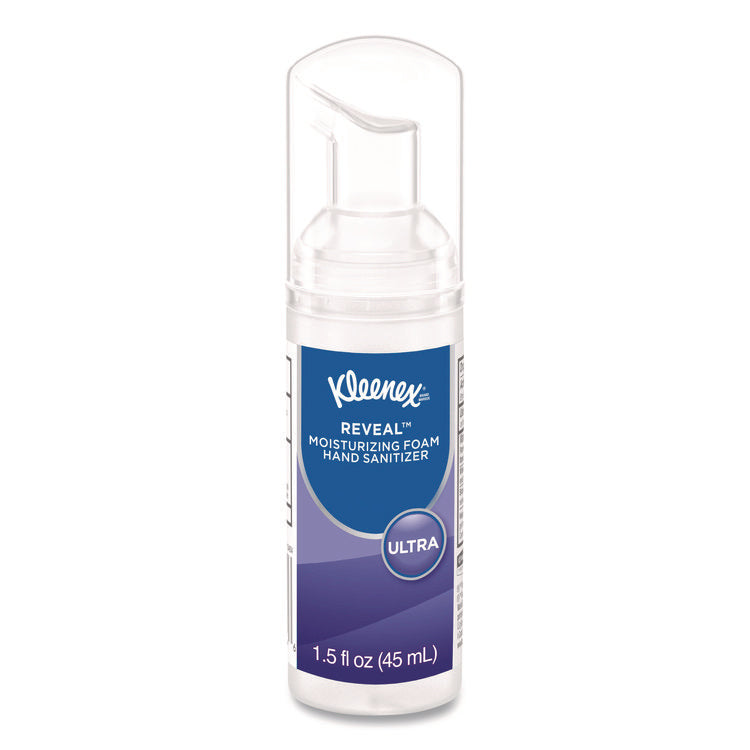 Ultra Moisturizing Foam Hand Sanitizer, 1.5 oz Pump Bottle, Unscented