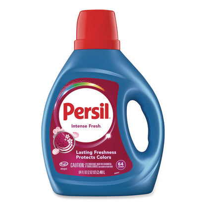 Intense Fresh Liquid Laundry Detergent, 64 Loads, 84 oz Bottle, 4/Carton