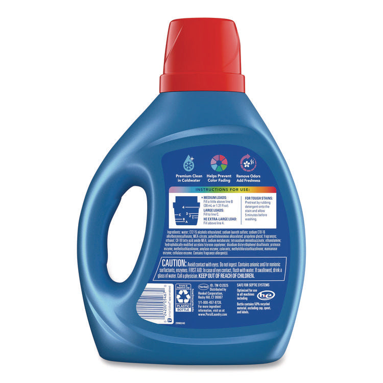 Intense Fresh Liquid Laundry Detergent, 64 Loads, 84 oz Bottle, 4/Carton