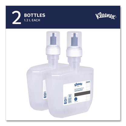 Ultra Moisturizing Foam Hand Sanitizer, 1,200 mL Cassette, Unscented, 2/Carton