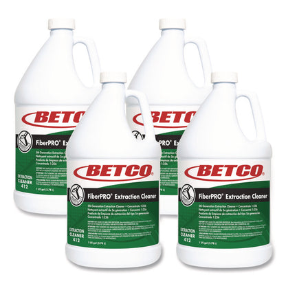 FiberPRO Extraction Cleaner, 1 gal Bottle, 4/Carton