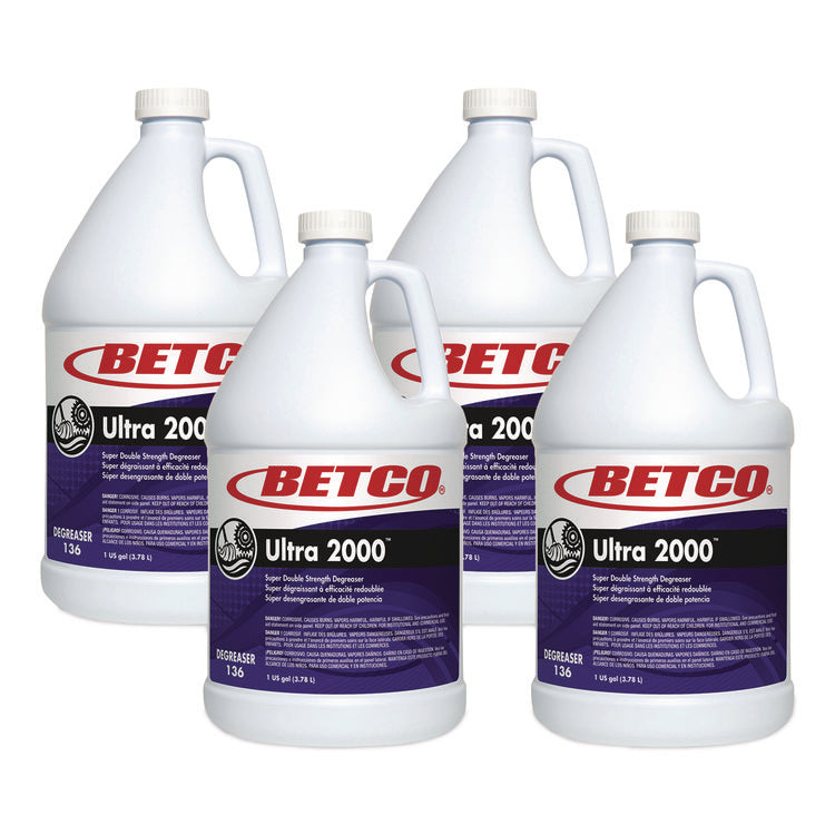 Ultra 2000 Degreaser, 1 gal Bottle, 4/Carton