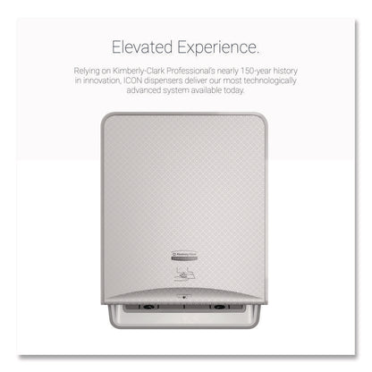 ICON Automatic Roll Towel Dispenser, 20.12 x 16.37 x 13.5, Silver Mosaic