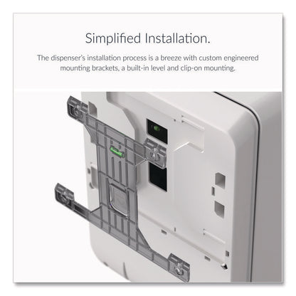 ICON Automatic Roll Towel Dispenser, 20.12 x 16.37 x 13.5, Silver Mosaic